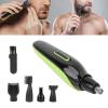 Electric Nose Hair Trimmer, Small USB 5 in 1 Silent Washed Detached Blade Head Ear Hair Trimmer with High Speed Motor for Women for Men for Home view 2