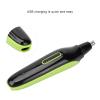 Electric Nose Hair Trimmer, Small USB 5 in 1 Silent Washed Detached Blade Head Ear Hair Trimmer with High Speed Motor for Women for Men for Home view 3
