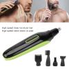 Electric Nose Hair Trimmer, Small USB 5 in 1 Silent Washed Detached Blade Head Ear Hair Trimmer with High Speed Motor for Women for Men for Home view 4