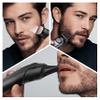 Braun BT7350 Men's Beard Trimmer 7 Hair Clipper Beard Trimmer, 39 Length Settings, 6 Accessories, Ideal for Face and Beard, Gift Idea, BT7350 Black and Metallic Grey view 2
