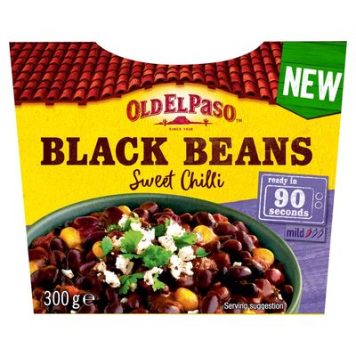 Old El Paso Black Beans Sweet Chili, 300g