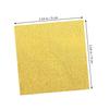 Angoily 500pcs Aluminium Foil Wrappers for Candy Gold Foil Paper Wrapping Sheets for Chocolate Packaging and Party Favors view 2