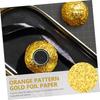 Angoily 500pcs Aluminium Foil Wrappers for Candy Gold Foil Paper Wrapping Sheets for Chocolate Packaging and Party Favors view 3