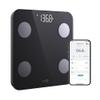 WYZE Body Fat Scale S, Digital Bathroom Scale, Body Composition Analyer, Baby/Pet Mode, 400 lb Black view 1