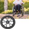 14-inch Manual Wheelchair Front Wheel, Solid Tires Front, Wheel Replacement for Wheelchairs, Wheelchairs Accessories, PU Solid tyre for Electric Drive Wheelchair(Black) view 4