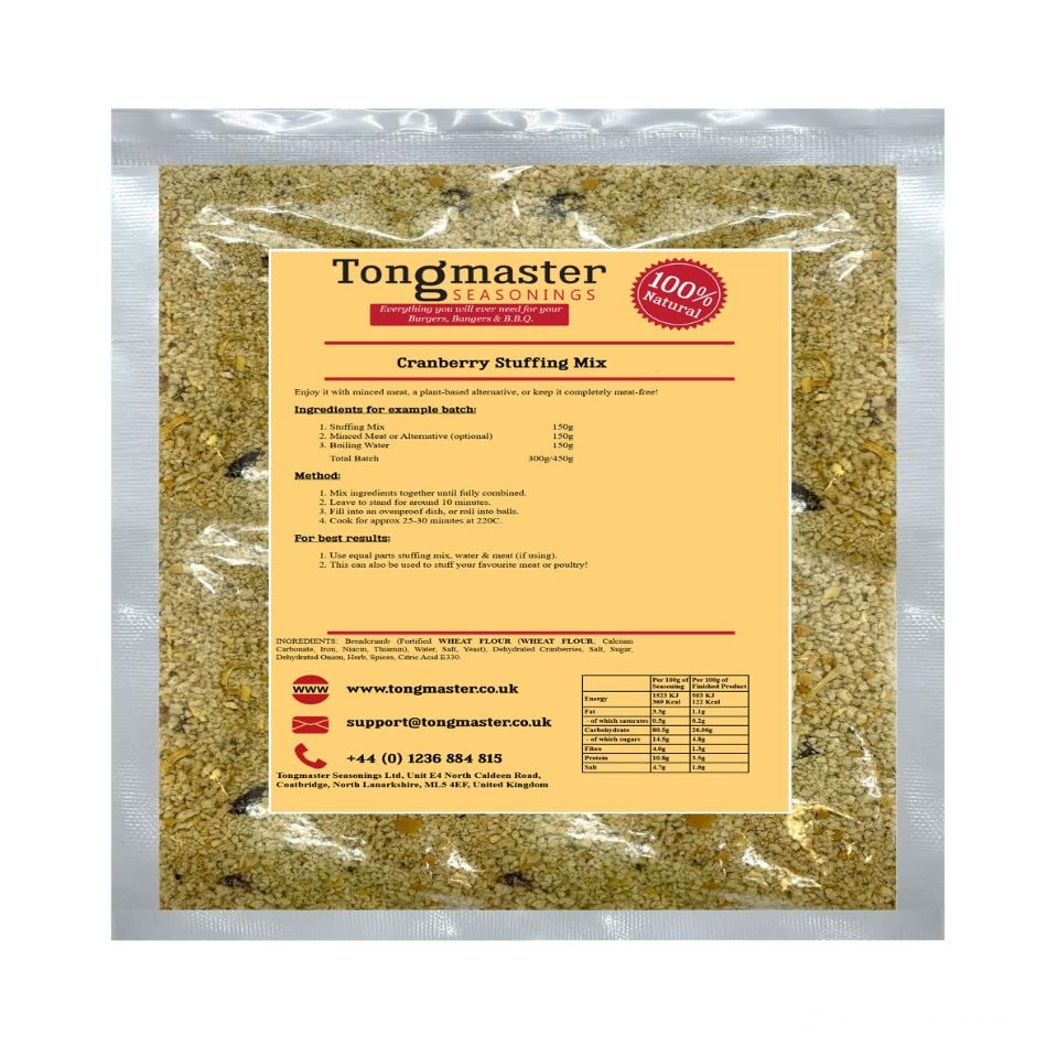 Cranberry Stuffing Mix - 150g