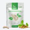 Ashwagandha Extract 500mg, 60 Capsules  Stress & Relaxation Support  Pure Ingredients, GMO & Gluten Free  GMP Certified Adaptogenic Herbal Supplement by Raw Powders view 1