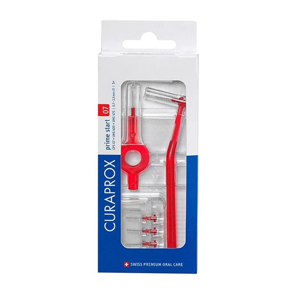Curaden Ag Curaprox Cps 07 Brush Prime Start 07 Red 5 Pieces