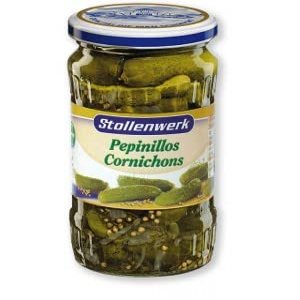 STOLLENWERK - Cornflower Pickles - Pack of 12 x 330/190 g
