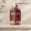 Antarctic Krill Oil 2000mg | 240 Softgels (4 Month Supply) | with Omega 3 Fish Oil (EPA & DHA), Astaxanthin, and Phospholipids | High Strength Complex | by Horbaach view 4