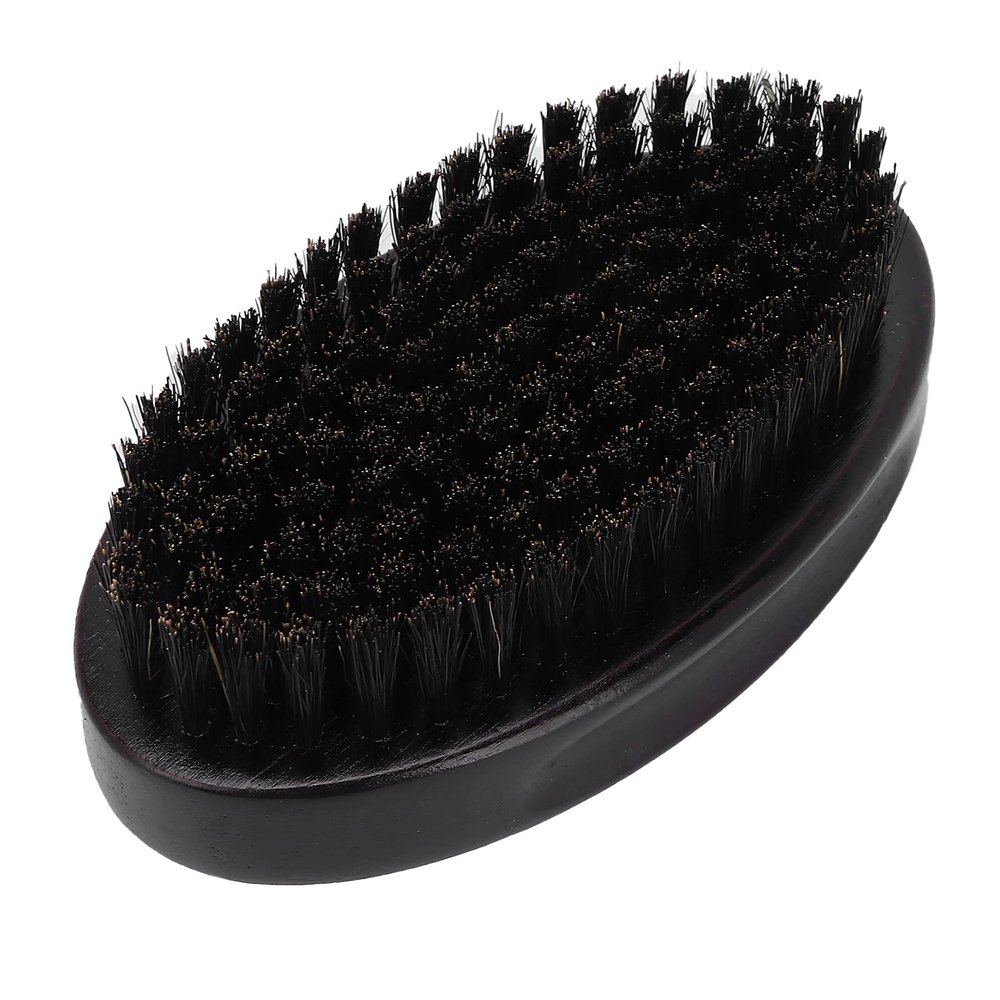 Beard Brush, Wood Material Beard Styling Brush Clean and Exfoliate for Life for Travel for Home for Hotel