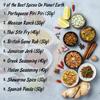 Nature Kitchen Around The World Gourmet Seasoning Gift Set 9 Spice Pots Perfect for At Home Friends and Family dining. Thai, Mexican, Piri Piri, Greek, Shawarma, Italian view 3
