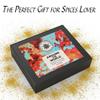 Nature Kitchen Around The World Gourmet Seasoning Gift Set 9 Spice Pots Perfect for At Home Friends and Family dining. Thai, Mexican, Piri Piri, Greek, Shawarma, Italian view 4