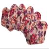 6 X Reusable Sanitary Pads Towels, St's Odour Absorbing Bamboo Cloth | Free Wet Bag | Washable Sanitary Towels Sanitary Towels Cloth Panty Liners, Menstrual Medium to Heavy Flow ECO Friendly, Floral view 4