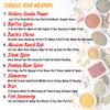 Nature Kitchen Gourmet BBQ Smokehouse Seasoning Gift Set 9x BBQ Spice Meat Rub Set. Novelty Gifts for BBQ and Cooking Lovers. Perfect Food Accessories for BBQs view 3