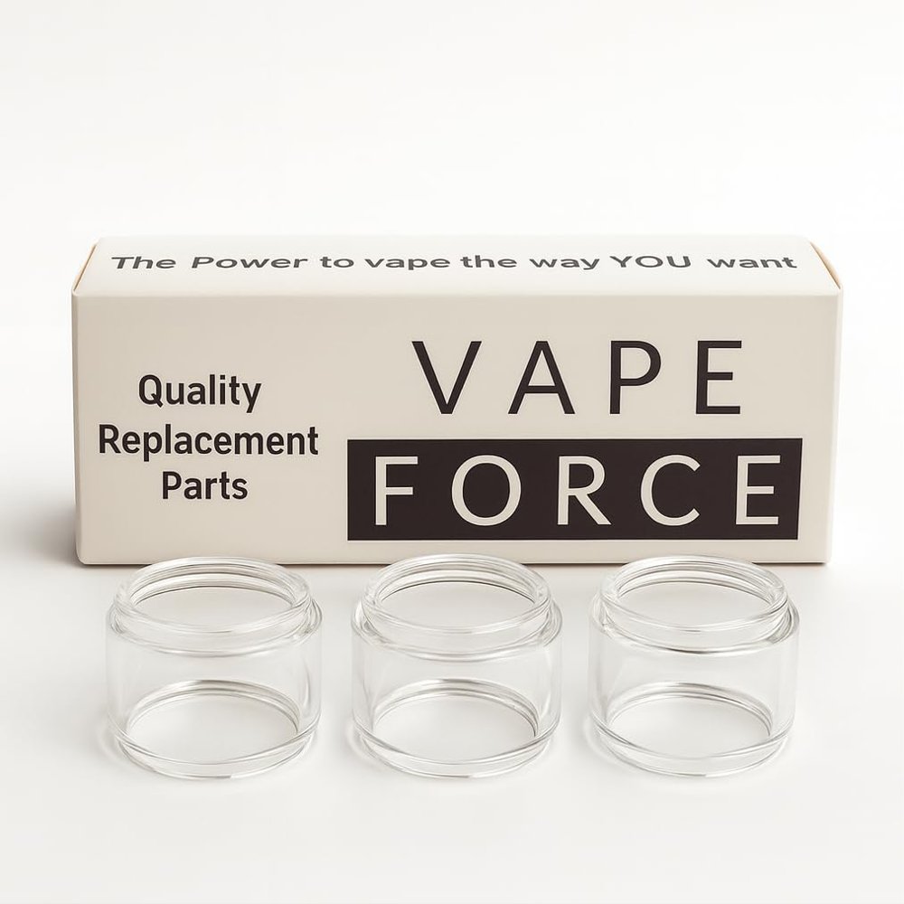(3-Pack) Zeus Dual RTA/Zeus X RTA/Zeus Sub ohm/Z Tank Glass (Fits All Models)
