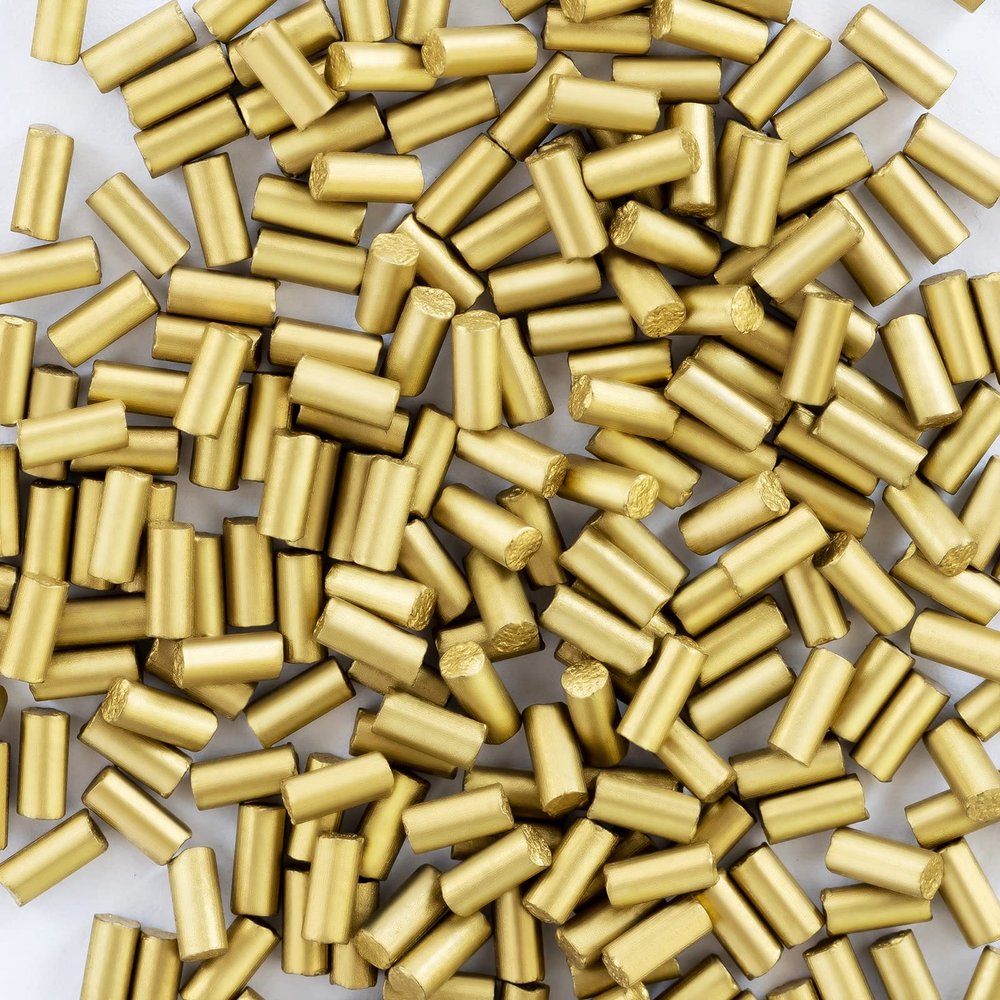 Adibbo 35 g/pack (Approx. 300 Pcs) Universal Lighter Flint Replacement, 2.2mm, Gold, Mechanical Lighter, Lighter Flints
