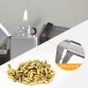 Adibbo 35 g/pack (Approx. 300 Pcs) Universal Lighter Flint Replacement, 2.2mm, Gold, Mechanical Lighter, Lighter Flints view 2