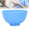 2pcs Silicone Mixing Bowls, Non-Slip Flexible Rubber Bowl for Mixing Facial Mask Dental Gypsum Plaster, 12 x 12 x 7cm (Large) view 3