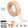 6 Rolls Flexible Skin Tape Breathable Nose Tape Self Adhesive Gauze for Wound Injuries Swelling Sports, Beige(0.5 in x 10 Yd) view 2