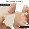 6 Rolls Flexible Skin Tape Breathable Nose Tape Self Adhesive Gauze for Wound Injuries Swelling Sports, Beige(0.5 in x 10 Yd) view 3