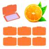 MIBICIRI 6 Boxes Dental Wax for Braces, Dental Orthodontic Care Kits for Braces Protection Pain Relief (Orange Scent) view 1