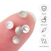 20pcs Dental Lingual Buttons Round Base Dentist Orthodontic Dental Material view 3