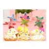 Onsinic 24 Pcs Mini Windmill Cupcake Picks Lovely Cake Toppers for Baby Shower Wedding Party Cake Baking Decorations view 2