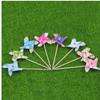 Onsinic 24 Pcs Mini Windmill Cupcake Picks Lovely Cake Toppers for Baby Shower Wedding Party Cake Baking Decorations view 4