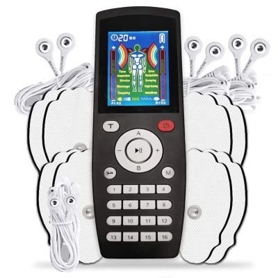 16 Modes Tens Unit 4 Output EMS Nerve Muscle Stimulation Digital Pulse Massager Therapy Low Frequency Physiotherapy Device