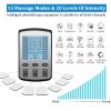 EMS Unit Electric Muscle Stimulator 4 Output 15 Mode Full Body Massager Physiotherapy Electrostimulator Health Care Machine view 4
