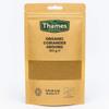 Organic Coriander Ground-Certified Organic, Non-GMO, Vegan, No Additives, No Preservatives, Resealable Bag by Thames Organic 100g view 1