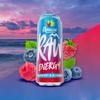 Rubicon RAW 24 Pack Raspberry & Blueberry Energy Drink, 20% Fruit Juice, High caffeine with B-Vitamins, Ginseng & Guarana, Reduce Tiredness & Boost Energy - 24 x 500ml Cans view 3