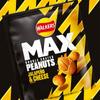 Walkers Max Strong Jalapeo & Cheese Sharing Double Coated Peanuts 175g (Case of 8), Yellow view 3