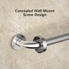 24 Inch Anti Slip Shower Grab Bar 1.25" Diameter, YuanDe 2 Pack Stainless Steel Bath Grab Bar, Knurled Bathroom Safety Rail, Shower Handrail Support, Handicap Elderly Injury Balance Assist Handles view 4