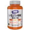 Now Foods, L-Glutamine, Double Strength, 1.000mg, 120 Capsules, Lab-Tested, Amino Acid, Gluten Free, Soy Free, Non-GMO view 1