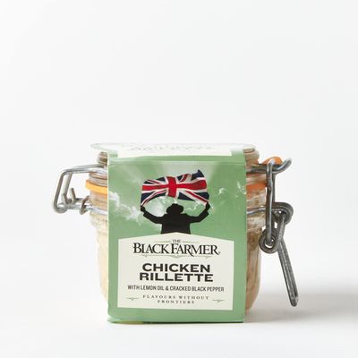 The Black Farmer | Chicken Rillette with Lemon Oil and Cracked Black Pepper 110g