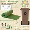 WellHome Organic 240 Self-Seal Bin Bags 40L Capacity Each, Polyethylene, 64 x 71 cm / 40-50 litres view 2