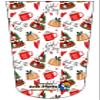 Amputee Sock "Christmas Sweets Pattern V1" view 1