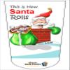 Amputee Sock"This is How Santa Rolls V1" view 1