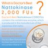 Doctor's Best, Nattokinase, 2,000 FU, 270 Vegan Capsules, Lab Tested, Gluten Free, Vegetarian view 4