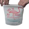 Amputee Sock "Flamingo Lifes About Balance" view 1