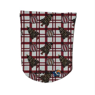 Amputee Sock"Christmas Gold Tree Sash V1"