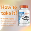 Doctor's Best, Extra Strength Ginkgo, 120mg, 120 Vegan Capsules, Vegetable, Gluten-Free, SOYA-Free, Vegetarian view 3