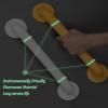 LWPCP Bathroom Grab Rails, Anti-Slip Stainless Steel Bath Handrail with Luminous Circles, Handicap Elderly Senior Assist Bath Handle, Grab Rails for Bathtub, Toilet, Bathroom, Kitchen,80cm view 3
