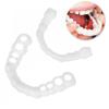 Ayrsjcl False Teeth Smile Serrated Denture Teeth Fits Fake Tooth Cover Practical Teeth Whitening Tool view 2