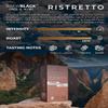 BrewBlack Ristretto Coffee Capsules - 50 Aluminium Coffee Pods Compatible with Nespresso Original line, Medium Roast - Intensity 10/12, Made in Italy view 2