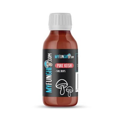 MyFunghi Pure Reishi CO2 extracted Oil. 100% Organic Reishi Spore Oil