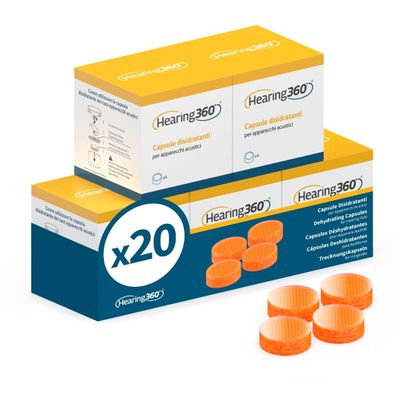 Dehumidifying Capsules for Acoustic Amplifiers (20 Capsules)