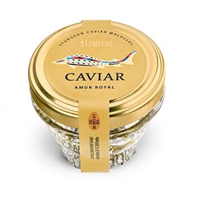 30g STURGEON BLACK CAVIAR OSiETR OSiETRA OSETR MALOSSOL CAVIAR IKRA IKURA. MOST POPULAR! With our low prices you can now afford real CAVIAR by the SPOONFUL!  